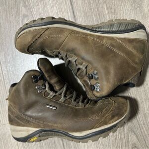 Merrell Dark Brown Leather Hiking Boots